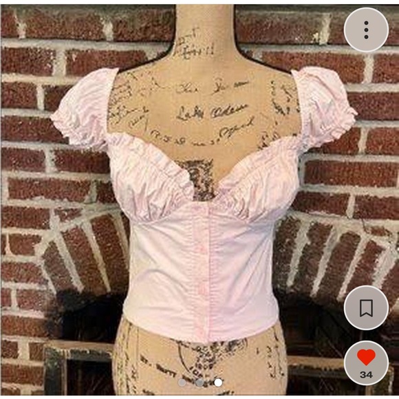 With Jean Remi top size small pink - Picture 2 of 2